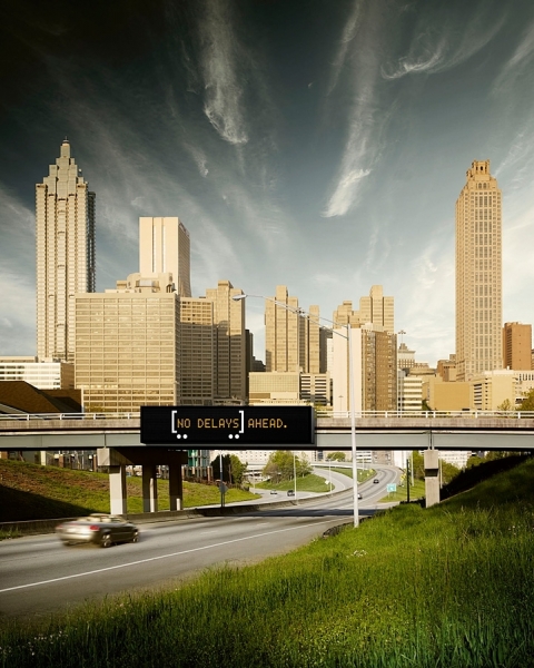 Photograph Dana Neibert Freeway on One Eyeland