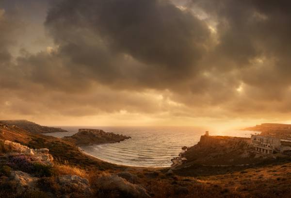 Photograph Robert Toman Ghan Tuffieha Sunset on One Eyeland