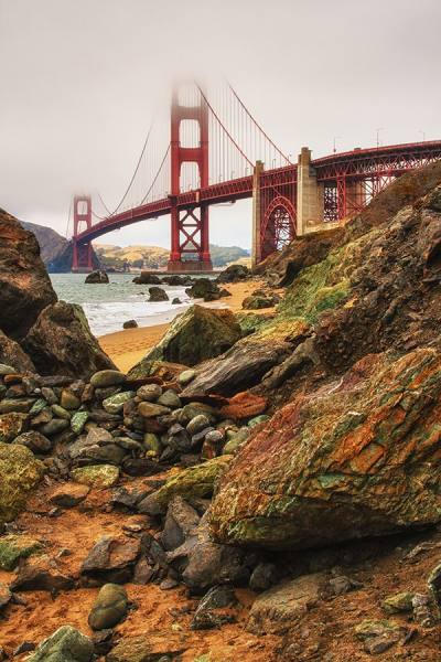 Photograph Andy Spessard Gold Gate Bridge San Francisco Ca on One Eyeland