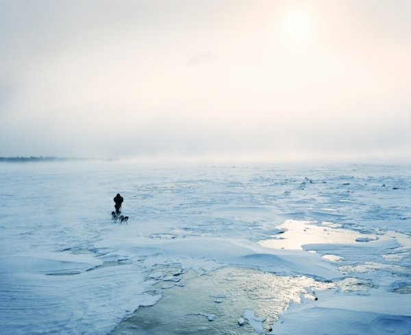 Photograph Simon Stock Inuit Eskimo on One Eyeland