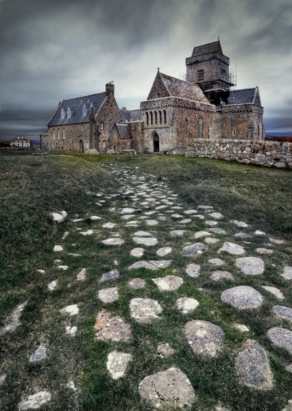 Photograph Glen Campbell Iona Abbey on One Eyeland