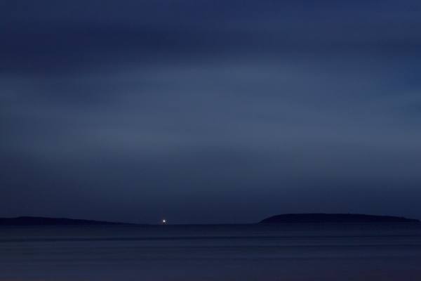 Photograph Michael Swallow Lighthouse 4am on One Eyeland