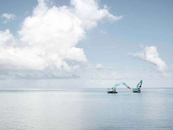Photograph Brian Garland Maldives on One Eyeland