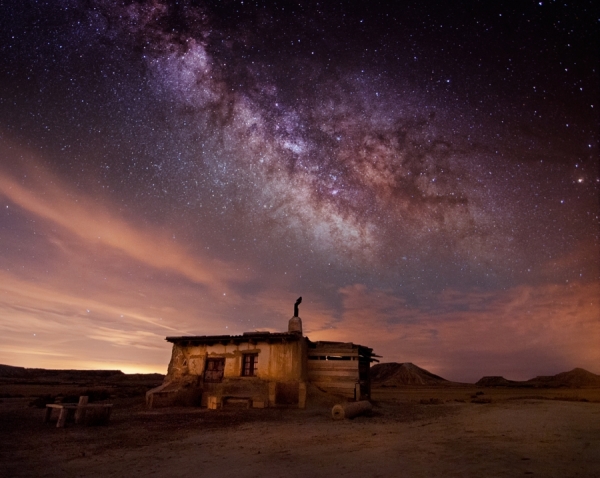 Photograph Inigo Cia Milky Way Over The Desert on One Eyeland