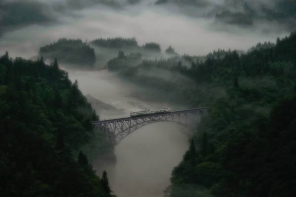 Photograph Teruo Araya Mystic Train on One Eyeland