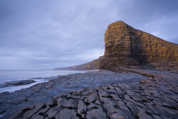 Photograph Fran Halsall Nash Point on One Eyeland