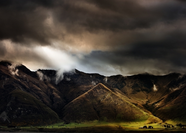 Photograph John Doogan Near Walter Peak Queenstown New Zealand on One Eyeland