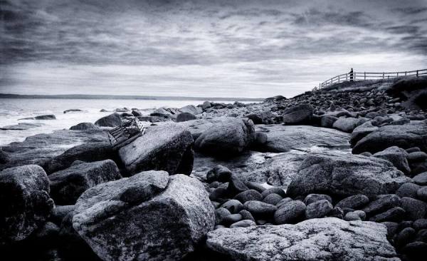 Photograph Greg Whitaker Newfoundland Seashore on One Eyeland