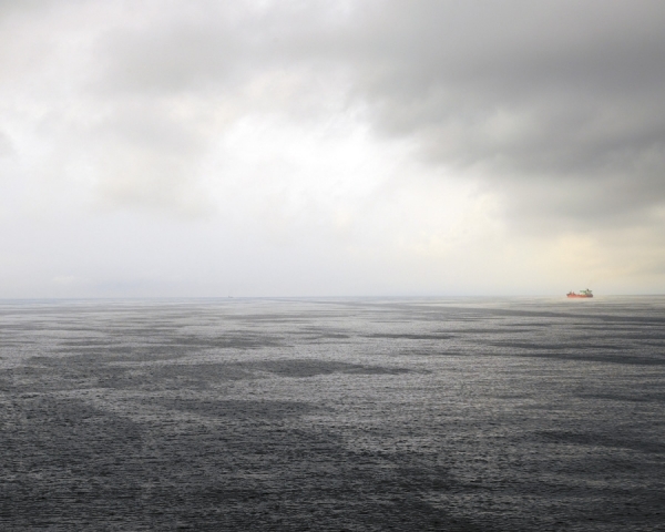 Photograph Nick Guttridge North Sea on One Eyeland