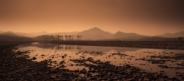 Photograph Chris Bailey Orange River on One Eyeland