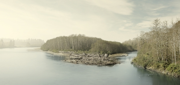 Photograph Andy Mahr Pacific Northwest River on One Eyeland