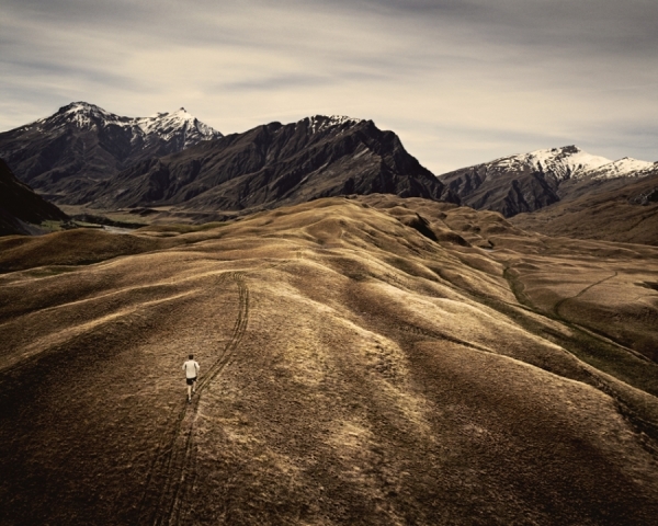 Photograph Simon Stock Runner New Zealand on One Eyeland