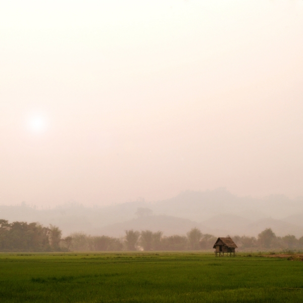 Photograph Andy Harrison Setting Sun_laos on One Eyeland