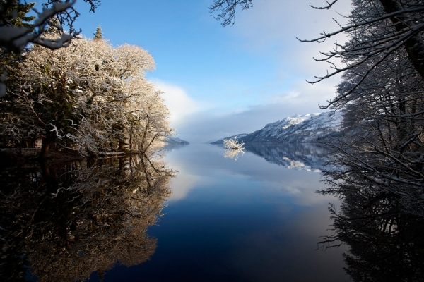 Photograph Alastair Laidlaw South Shore Loch Ness on One Eyeland