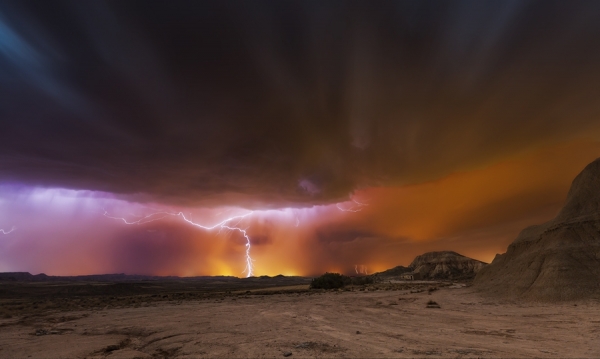 Photograph Martin Zalba Storm Bardenas on One Eyeland
