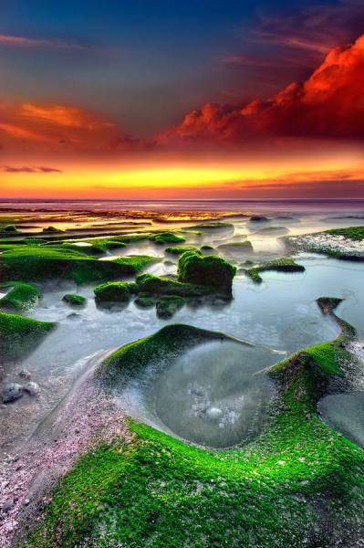 Photograph Manu Teja Sunset Attack on One Eyeland