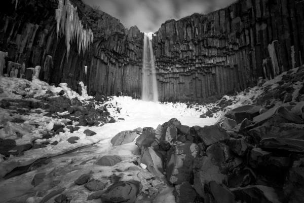 Photograph Conor Macneill The Black Waterfall on One Eyeland
