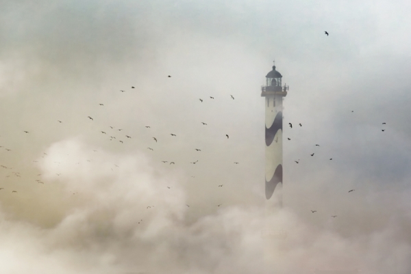 Photograph Piet Flour The Lighthouse on One Eyeland