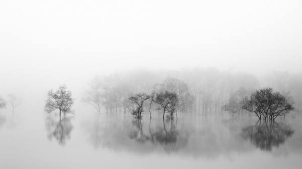 Photograph Teruo Araya White Deep Morning on One Eyeland