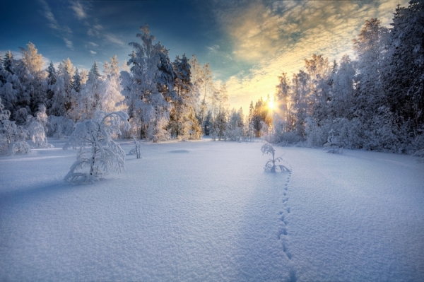 Photograph Mikko Lagerstedt Winter Light on One Eyeland