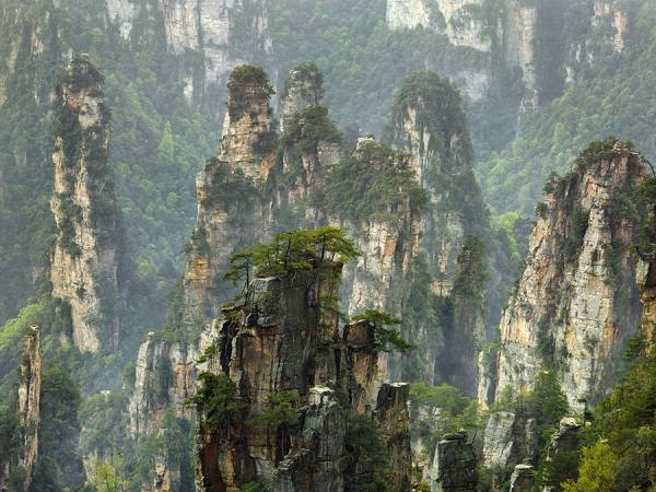 Photograph Thierry Bornier Zhangjiajie on One Eyeland