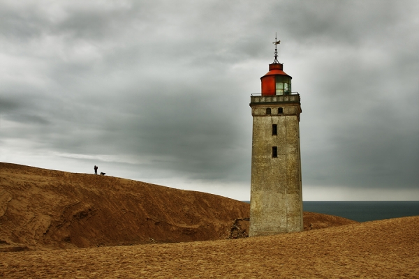 Photograph Niels Christian Wulff The Photographer And His Dog on One Eyeland