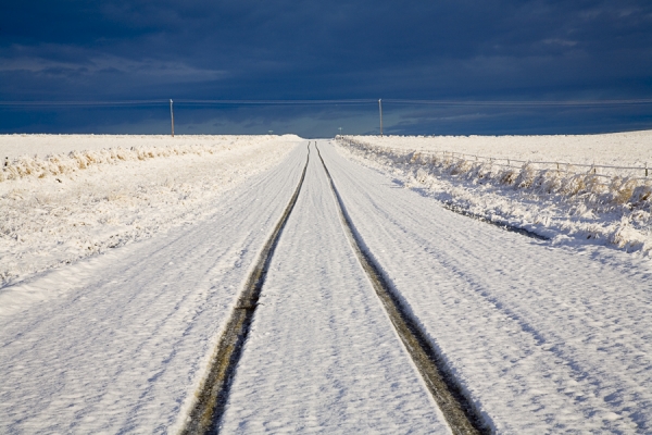 Photograph Ric Peterson The Road on One Eyeland