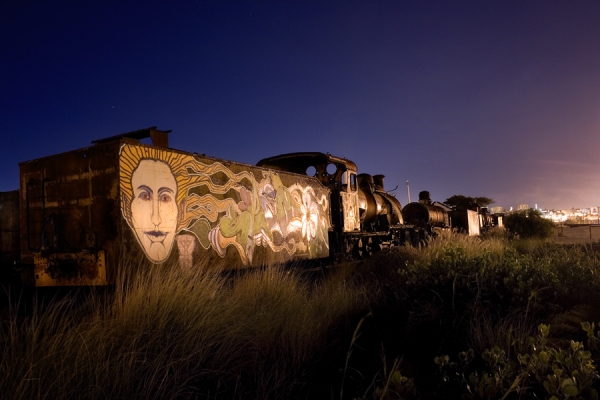 Photograph Lauren Bubb Neglected Train on One Eyeland