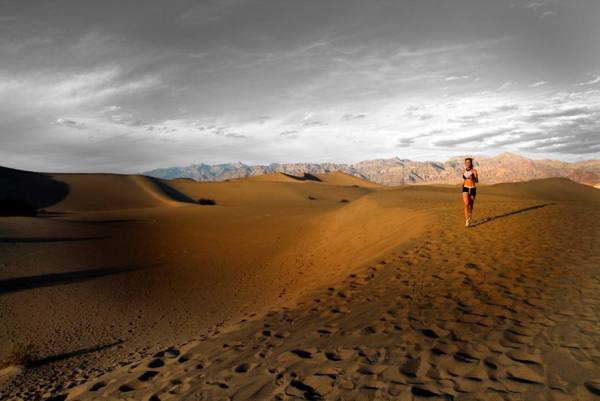 Photograph Robert Randall Desert Dune Run on One Eyeland