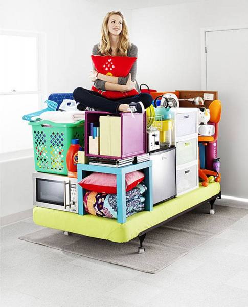 Photograph Paul Nelson Dorm Room on One Eyeland