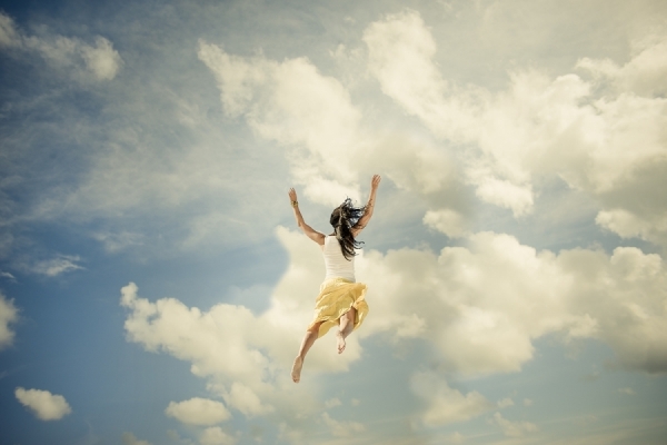 Photograph Christopher Wilson Girl In Clouds on One Eyeland