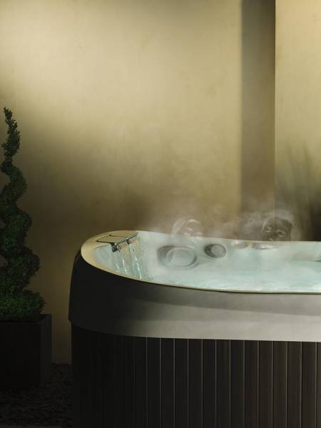 Photograph Jonathan Knowles Jucuzzi Steam People on One Eyeland