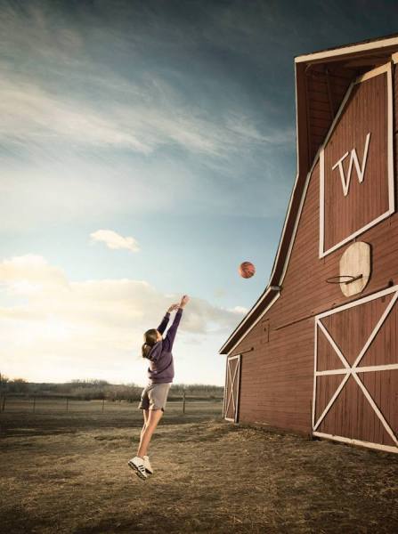 Photograph Brian Bailey Lunchables Basketball on One Eyeland