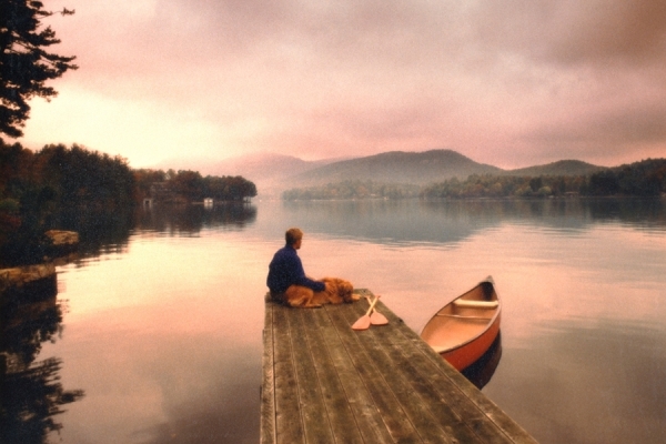 Photograph Chip Henderson Misty Mountain Morning on One Eyeland