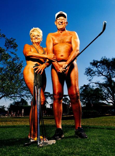 Photograph Brian Smith Nudist Golf 2 on One Eyeland