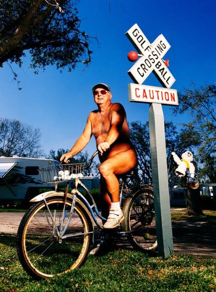 Photograph Brian Smith Nudist Golf 5 on One Eyeland