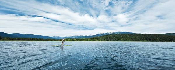 Photograph George Kamper Revo Sebastian Paddle Board on One Eyeland