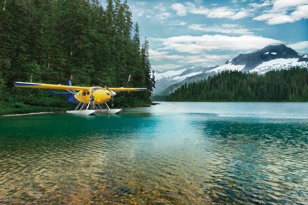 Photograph George Kamper Revo Sebastian Yellow Plane on One Eyeland