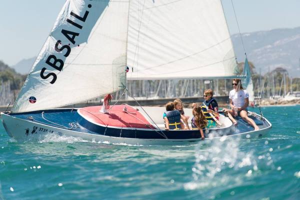 Photograph Kevin Steele Sailing Santa Barbara 2 on One Eyeland