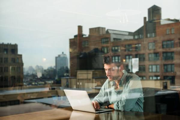 Photograph Laura Barisonzi Window Computer on One Eyeland