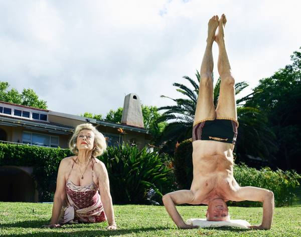 Photograph Karan Kapoor Yoga Grandparents on One Eyeland