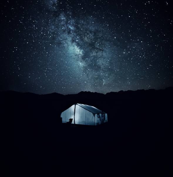 Photograph Ann Cutting Starry Evening on One Eyeland