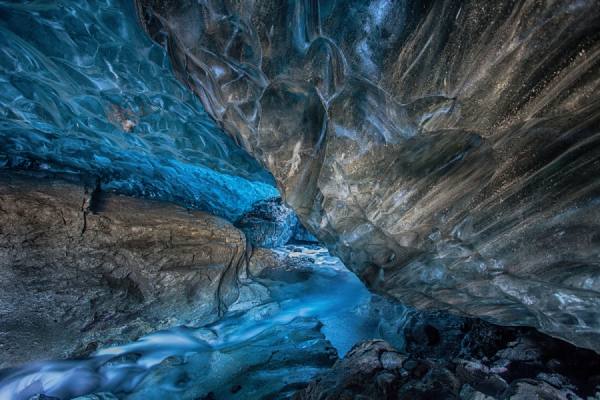 Photograph Peter Svoboda Blue Ice on One Eyeland
