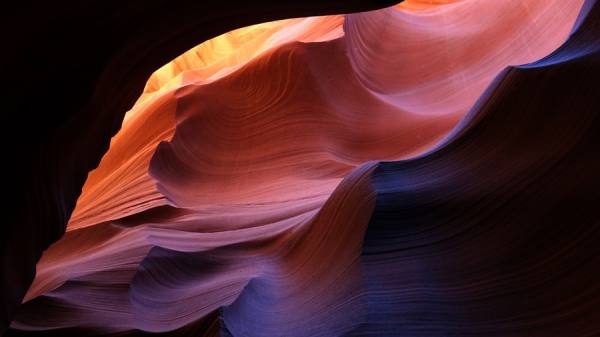Photograph Frank Daske Antelope Canyon Fire Silk on One Eyeland