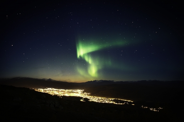Photograph Martin Scherer Aurora on One Eyeland