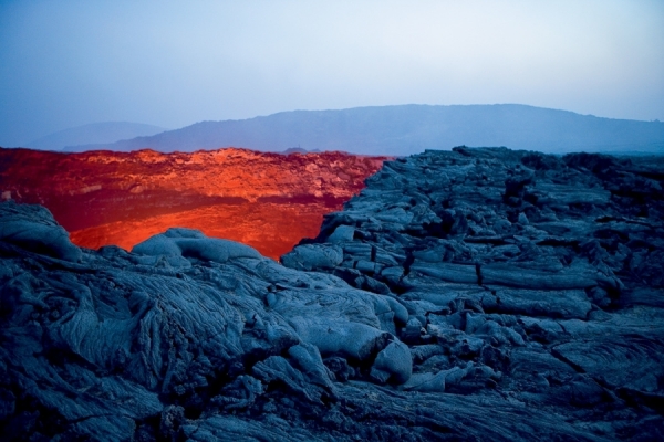 Photograph Michael Poliza Erta Ale Volcano on One Eyeland