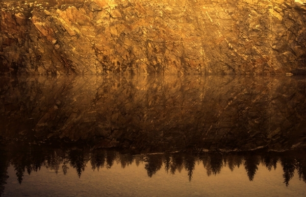 Photograph Joni Niemela Golden Reflection on One Eyeland