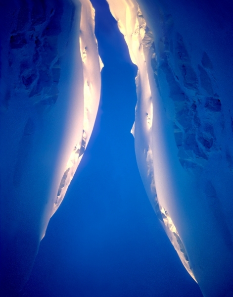 Photograph Kevin Steele Icescape on One Eyeland