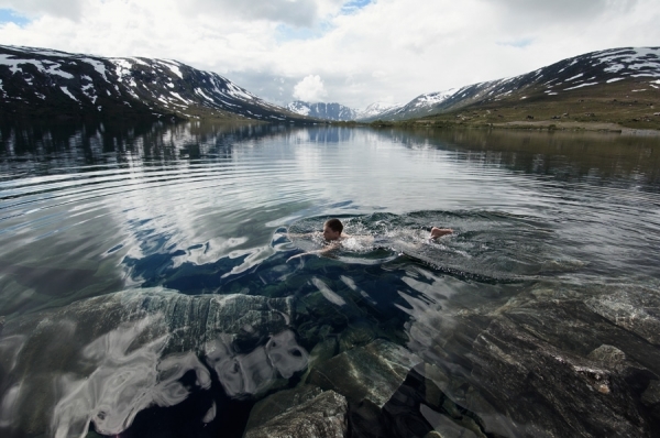 Photograph Marius Martinaitis Mountain Swimmer on One Eyeland