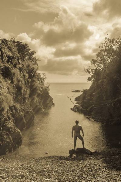Photograph Andrew Lever Adam on One Eyeland